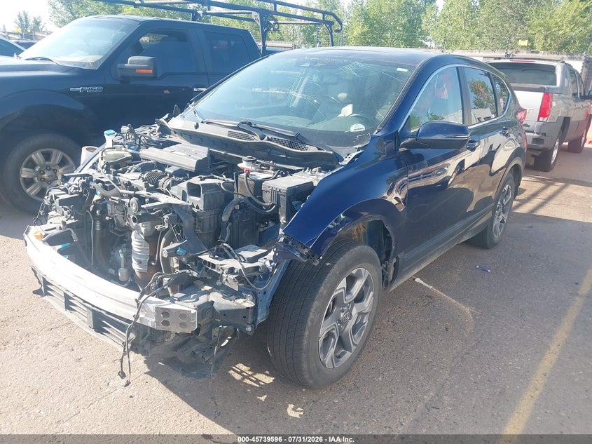 2017 Honda CR-V, Front End, IAAI, VIN 2HKRW2H89HH641058 — photo 2