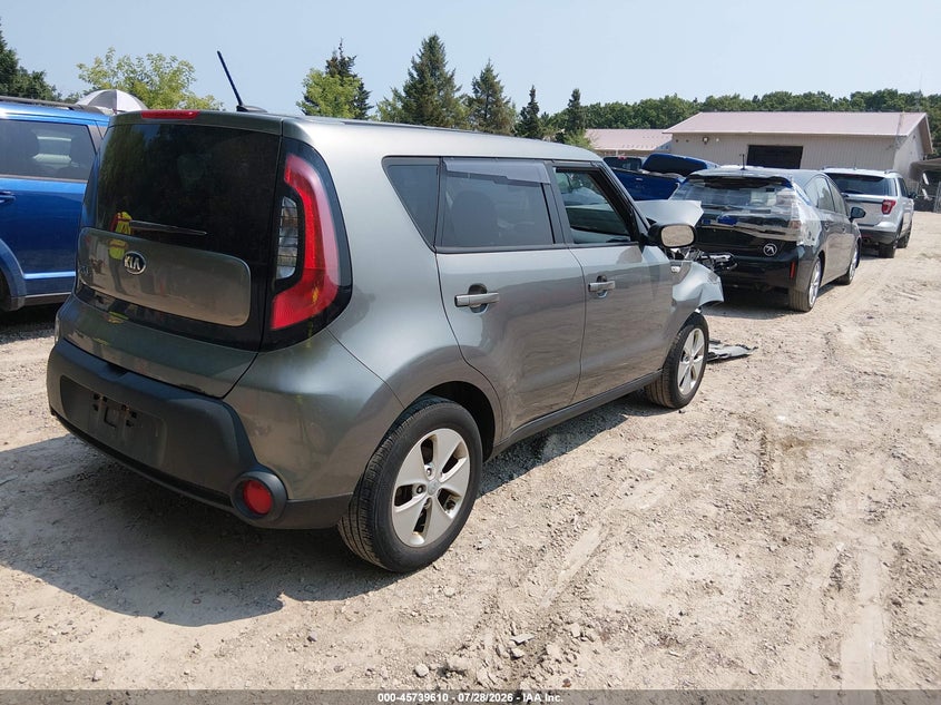 Vin: kndjn2a21e7003991, lot: 46238314, kia soul 20144