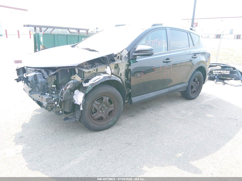 Vin: 2t3bfrev8gw526625, lot: 46238326, toyota rav4 le 20162
