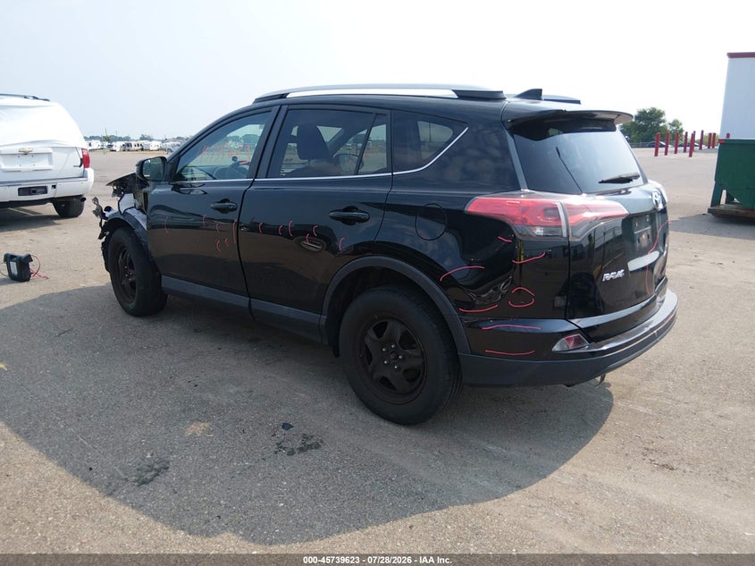 Vin: 2t3bfrev8gw526625, lot: 46238326, toyota rav4 le 20163