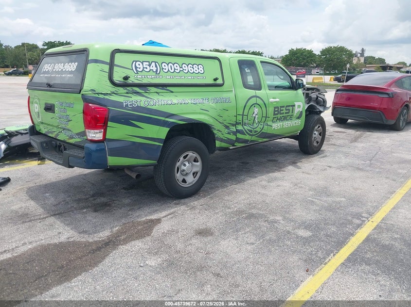 Vin: 5tfrx5gn2jx113958, lot: 46238376, toyota tacoma sr 20184