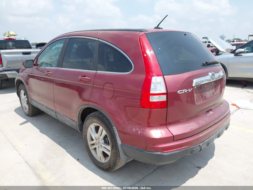 Vin: 5j6re3h7xbl046202, lot: 46238388, honda cr-v ex-l 20113