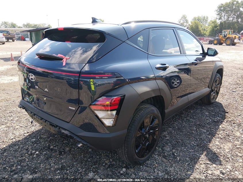 Vin: km8hfcab6tu345819, lot: 46238390, hyundai kona sel sport 20264