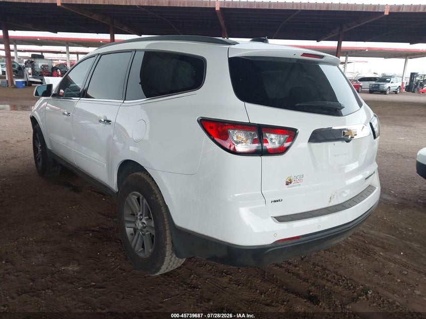 Vin: 1gnkvgkdxgj231499, lot: 46238391, chevrolet traverse lt 20163