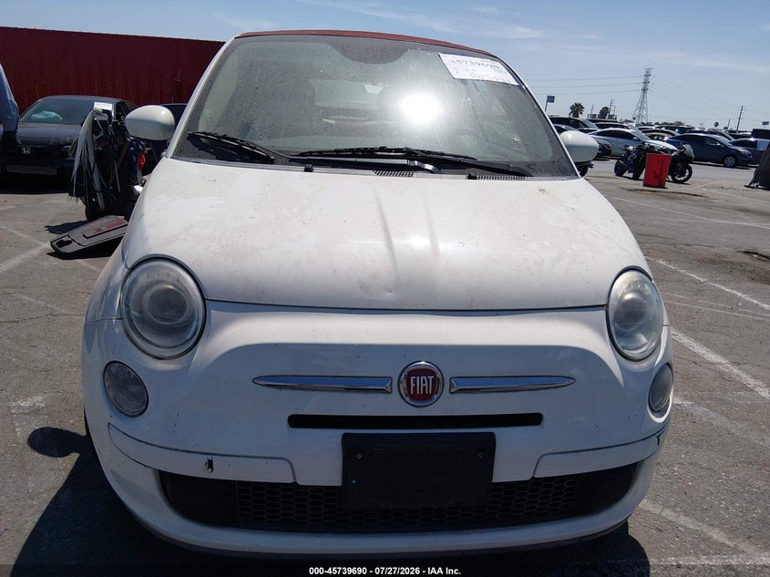 2013 FIAT 500C auction photo 6