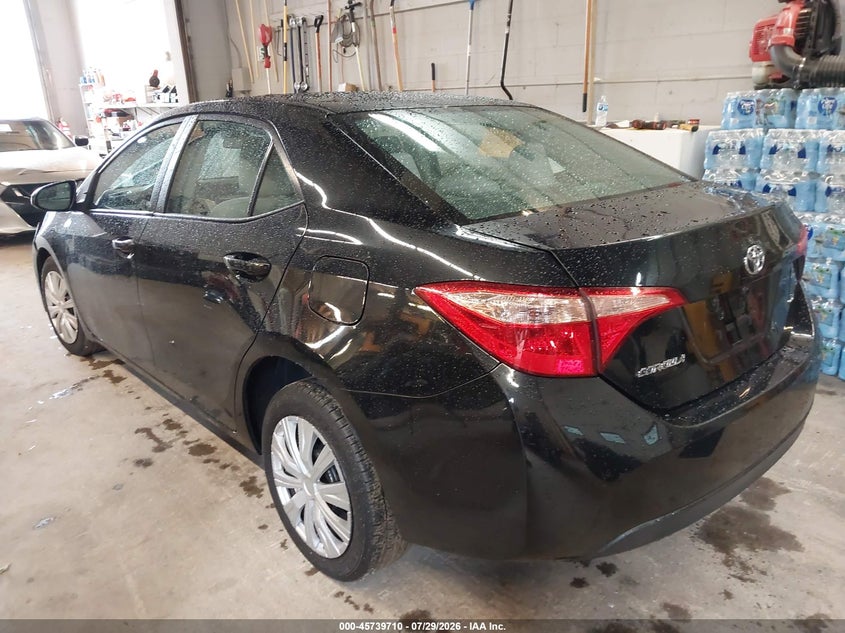 Vin: 2t1burhe3hc910437, lot: 46238414, toyota corolla le 20173