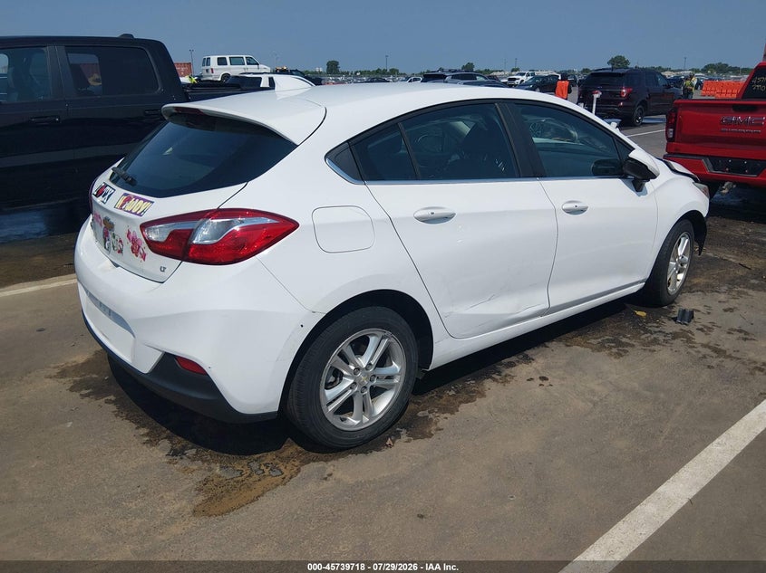 Vin: 3g1be6sm3js539549, lot: 46238422, chevrolet cruze lt auto 20184