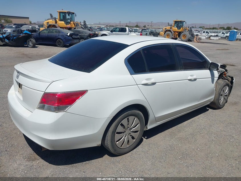 Vin: 1hgcp2f36aa170060, lot: 46238425, honda accord 2.4 lx 20104