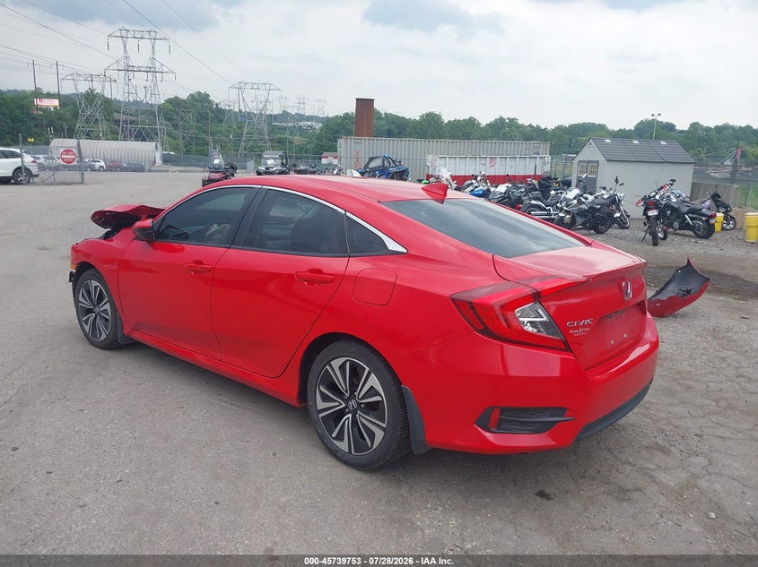 Vin: 2hgfc1e38hh633302, lot: 46238457, honda civic ex-t 20173