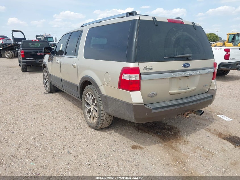 Vin: 1fmjk1jt3hea52245, lot: 46238463, ford expedition el king ranch 20173