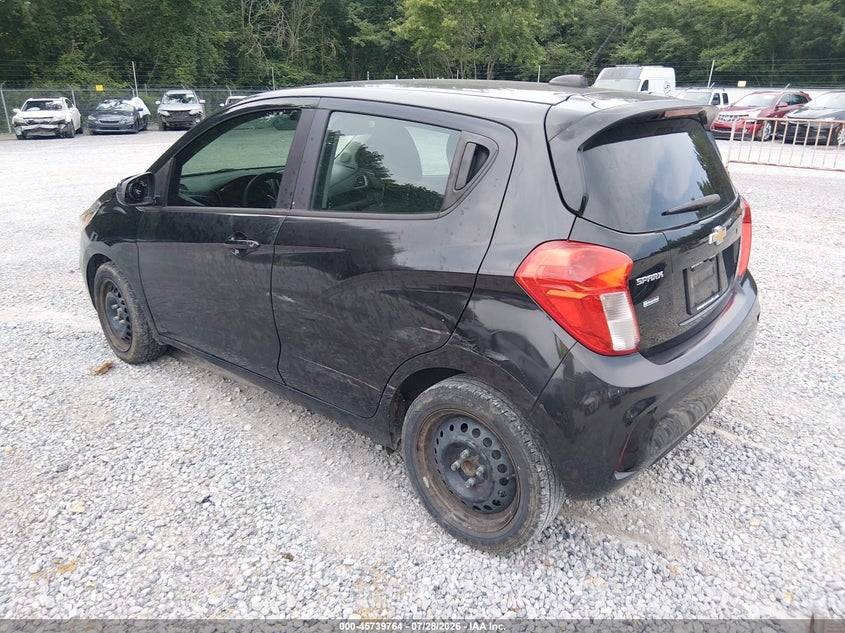 Vin: kl8cb6sa2kc748615, lot: 46238468, chevrolet spark ls cvt 20193