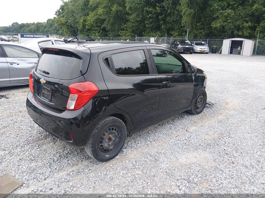 Vin: kl8cb6sa2kc748615, lot: 46238468, chevrolet spark ls cvt 20194