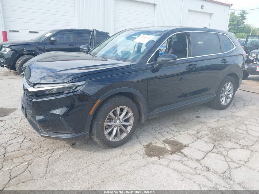 2024 Honda Cr-V Ex-L Awd, Front End, IAAI, VIN 2HKRS4H7XRH453214 — photo 2