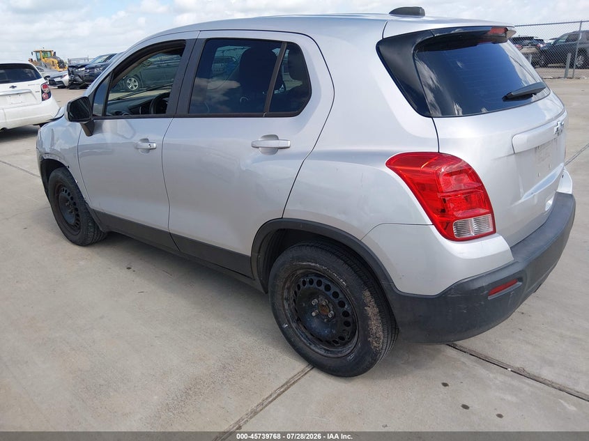 Vin: kl7cjksb2gb545472, lot: 46238472, chevrolet trax ls 20163