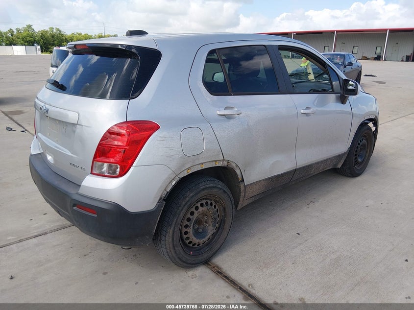 Vin: kl7cjksb2gb545472, lot: 46238472, chevrolet trax ls 20164