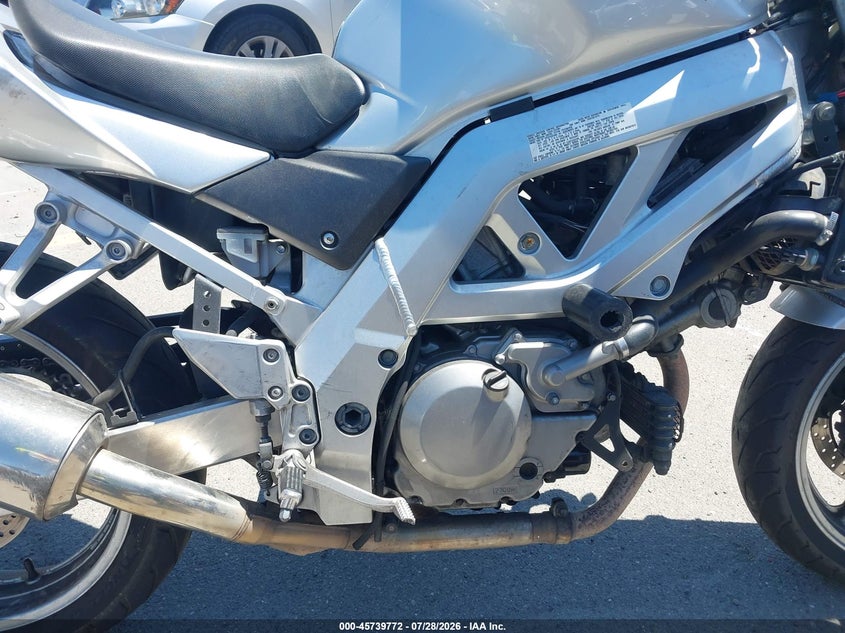 2003 SUZUKI SV650 auction photo 8