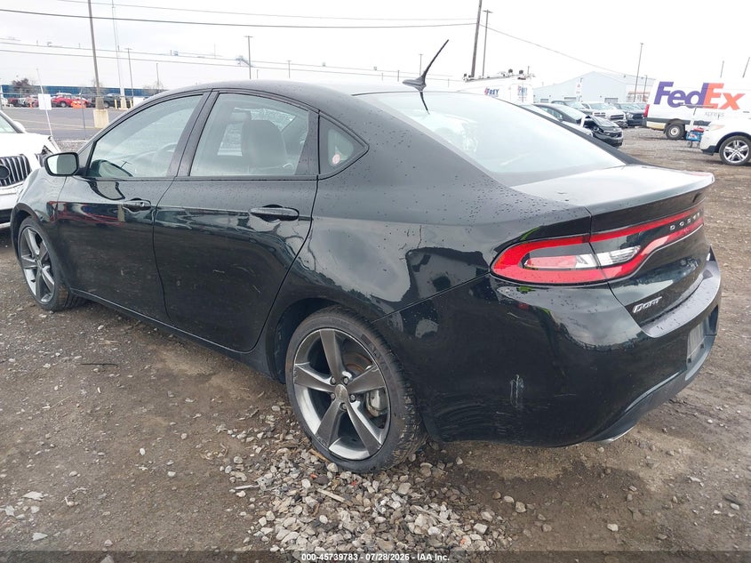 Vin: 1c3cdfeb9fd315903, lot: 46238487, dodge dart gt 20153