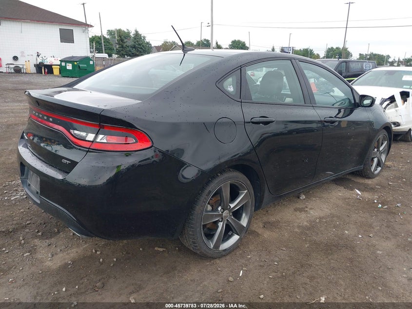 Vin: 1c3cdfeb9fd315903, lot: 46238487, dodge dart gt 20154