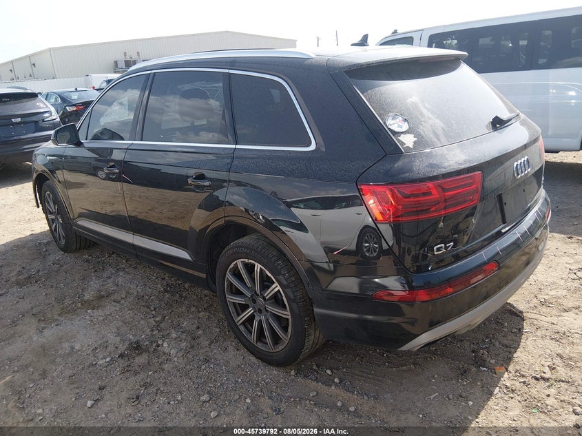 Vin: wa1laaf77hd013962, lot: 46238496, audi q7 3.0t premium 20173