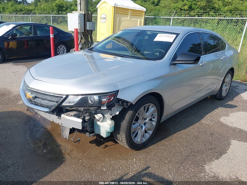Vin: 2g11x5sa0g9160486, lot: 46238516, chevrolet impala 1fl 20162