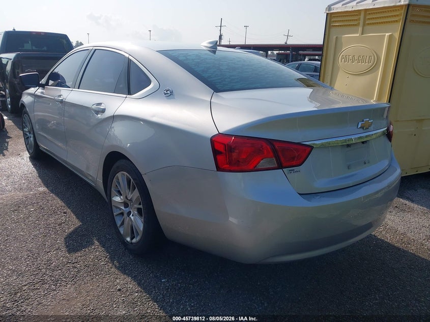 Vin: 2g11x5sa0g9160486, lot: 46238516, chevrolet impala 1fl 20163