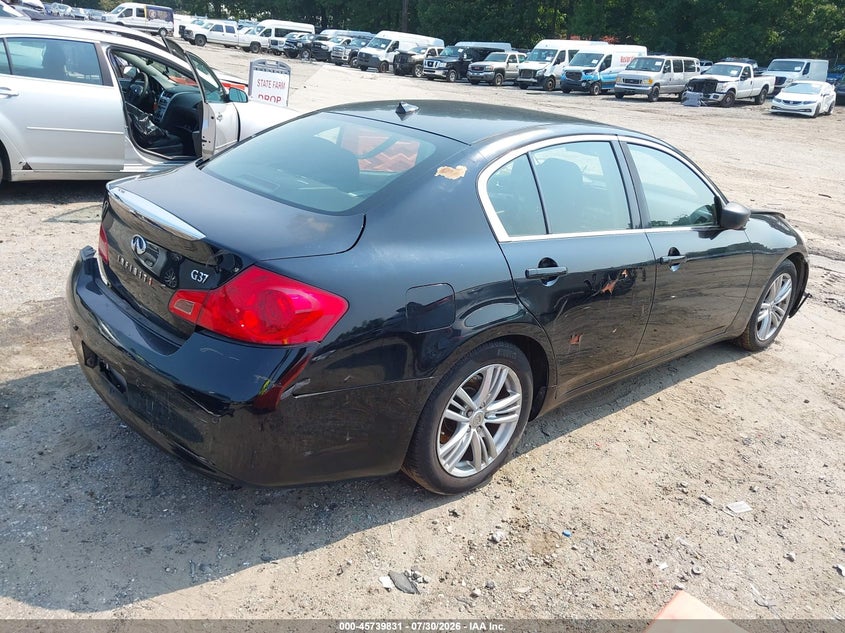 Vin: jn1cv6ap4dm719346, lot: 46238535, infiniti g37 journey 20134