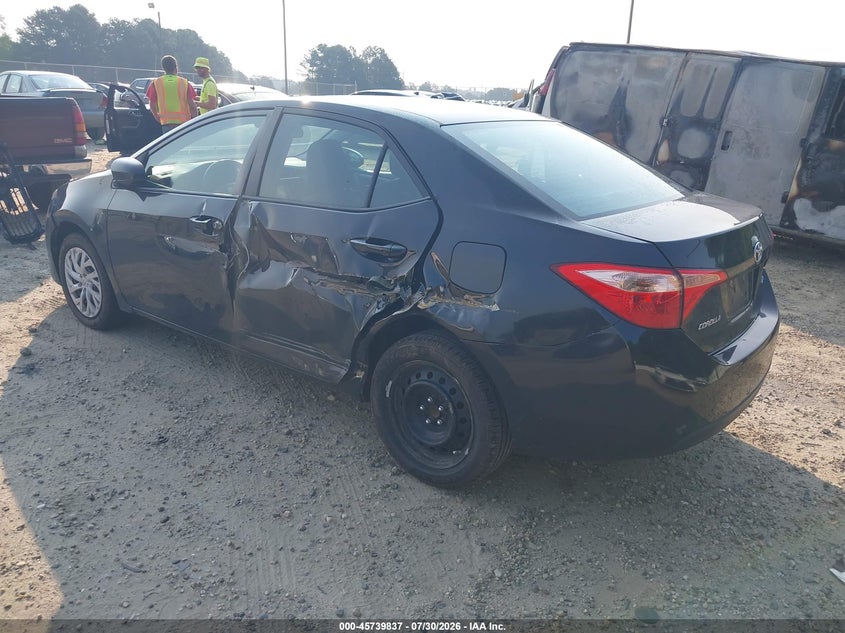 Vin: 5yfburhe3jp814751, lot: 46238540, toyota corolla le 20183