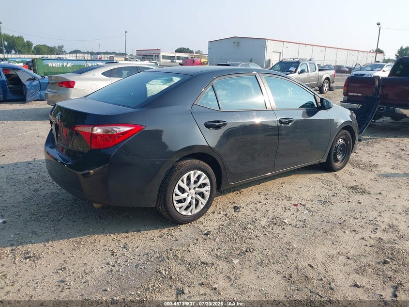 Vin: 5yfburhe3jp814751, lot: 46238540, toyota corolla le 20184