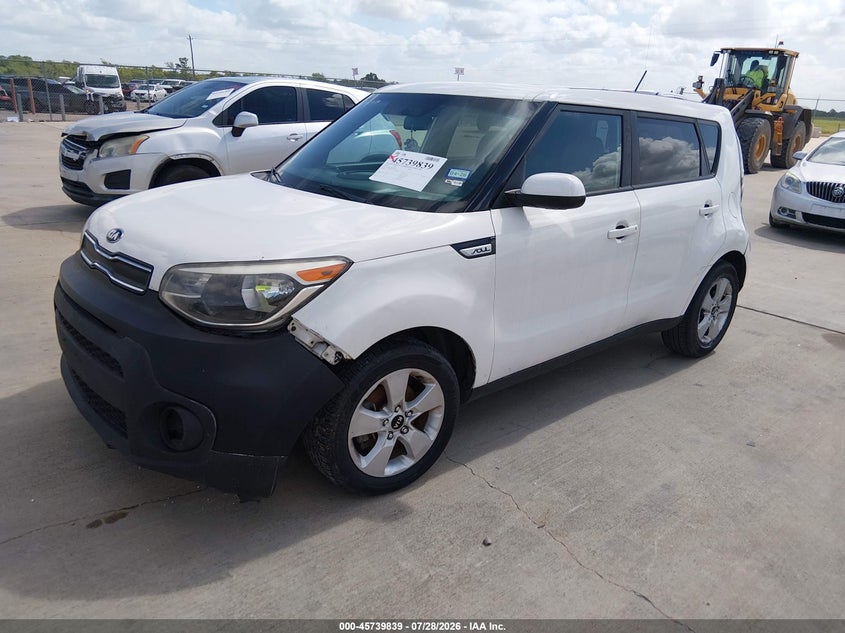 Vin: kndjn2a29k7683053, lot: 46238543, kia soul 20192