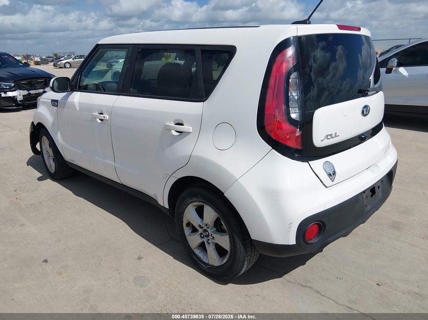 Vin: kndjn2a29k7683053, lot: 46238543, kia soul 20193