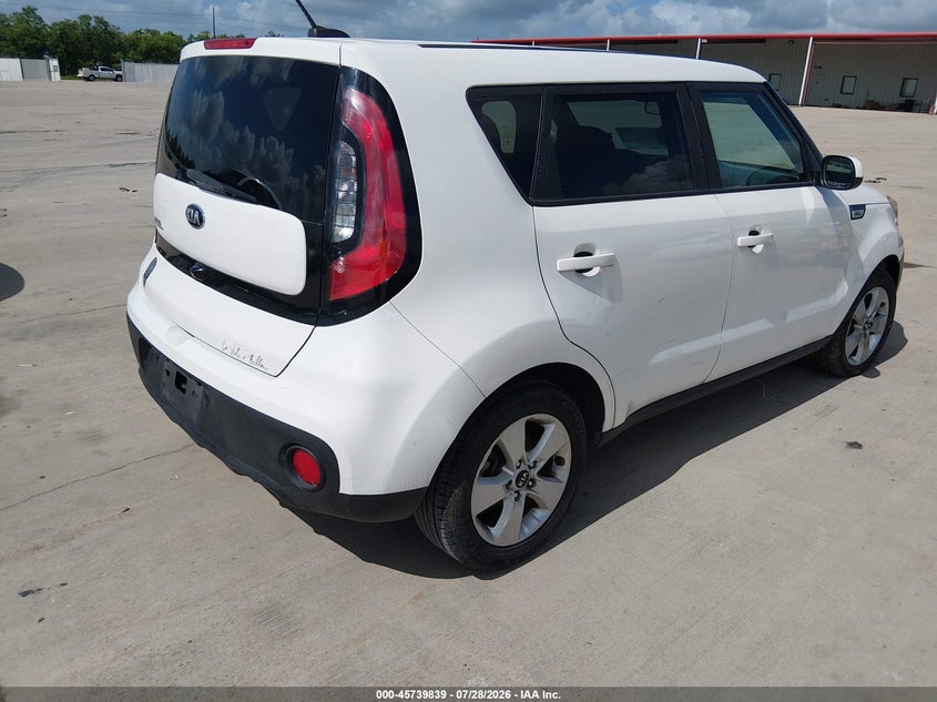 Vin: kndjn2a29k7683053, lot: 46238543, kia soul 20194