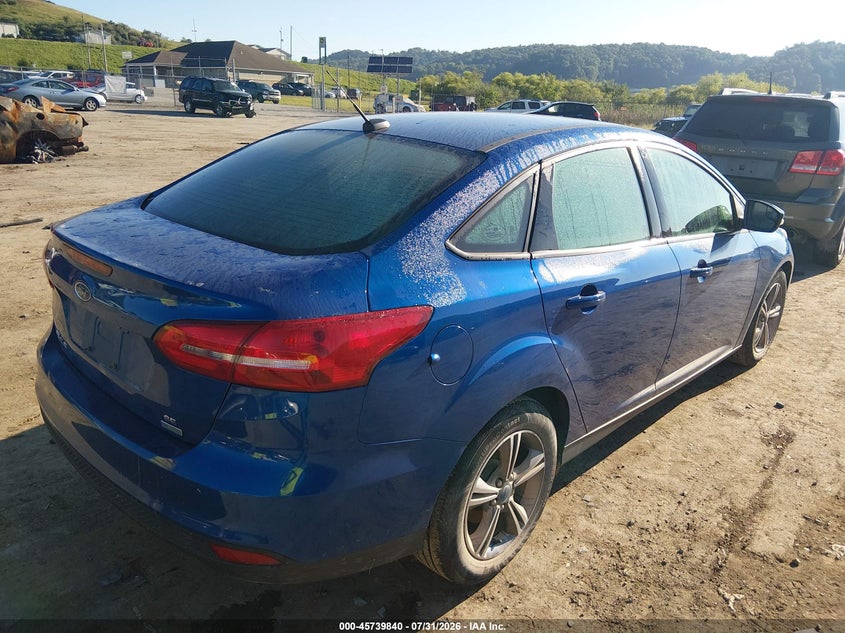 Vin: 1fadp3fe8jl203127, lot: 46238544, ford focus se 20184