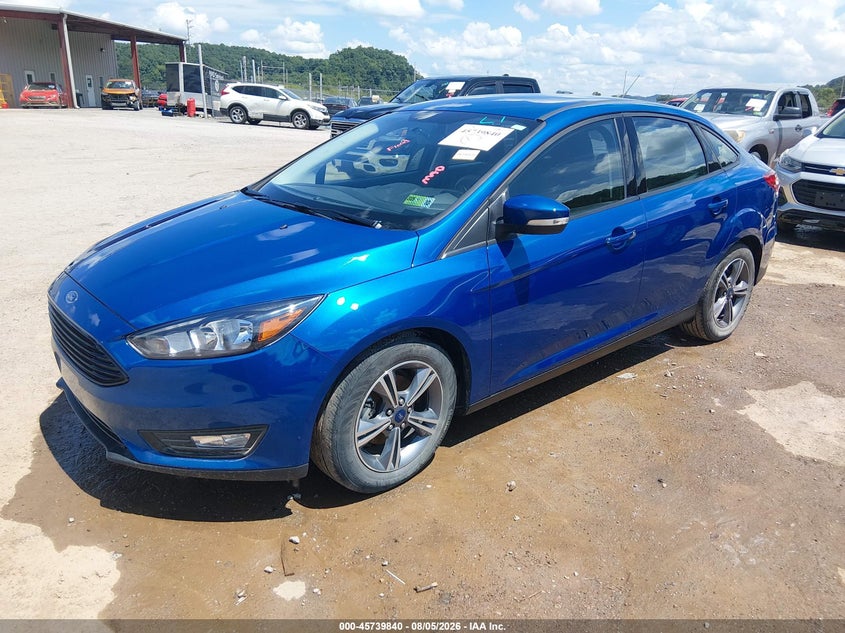 Vin: 1fadp3fe8jl203127, lot: 46238544, ford focus se 20182
