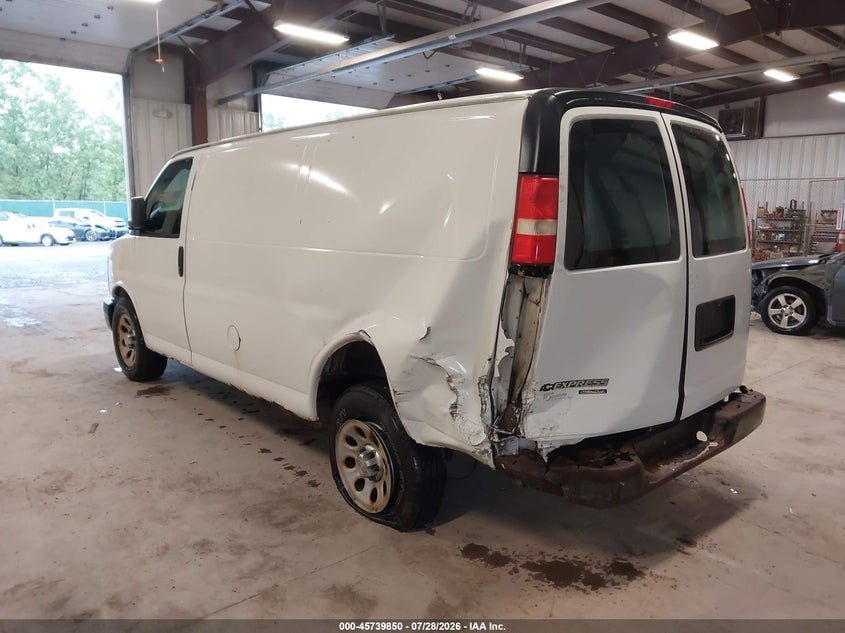 Vin: 1gcsgafx2e1143354, lot: 46238554, chevrolet express 1500 work van 20143
