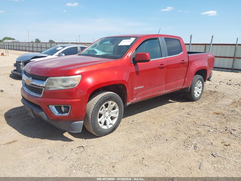Vin: 1gcgtce31g1145384, lot: 46238589, chevrolet colorado lt 20162
