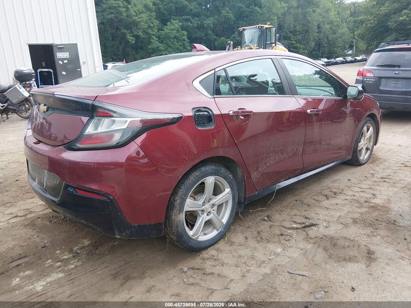Vin: 1g1rc6s57gu137989, lot: 46238599, chevrolet volt lt 20164