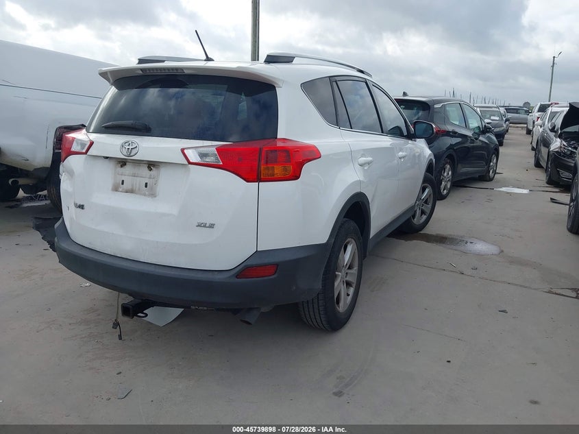 Vin: 2t3wfrev0dw045703, lot: 46238602, toyota rav4 xle 20134