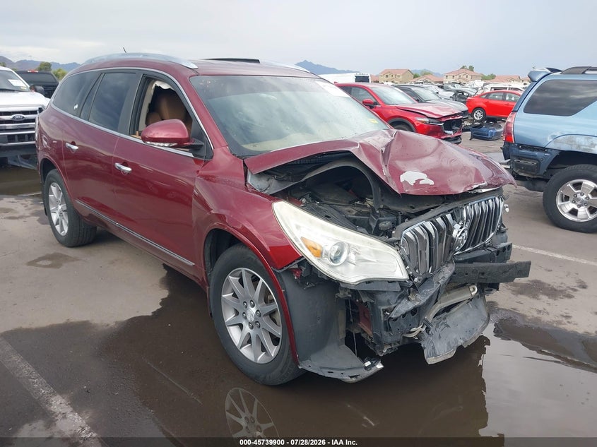 Vin: 5gakrbkd2fj385608, lot: 46238603, buick enclave leather 2015 img_1
