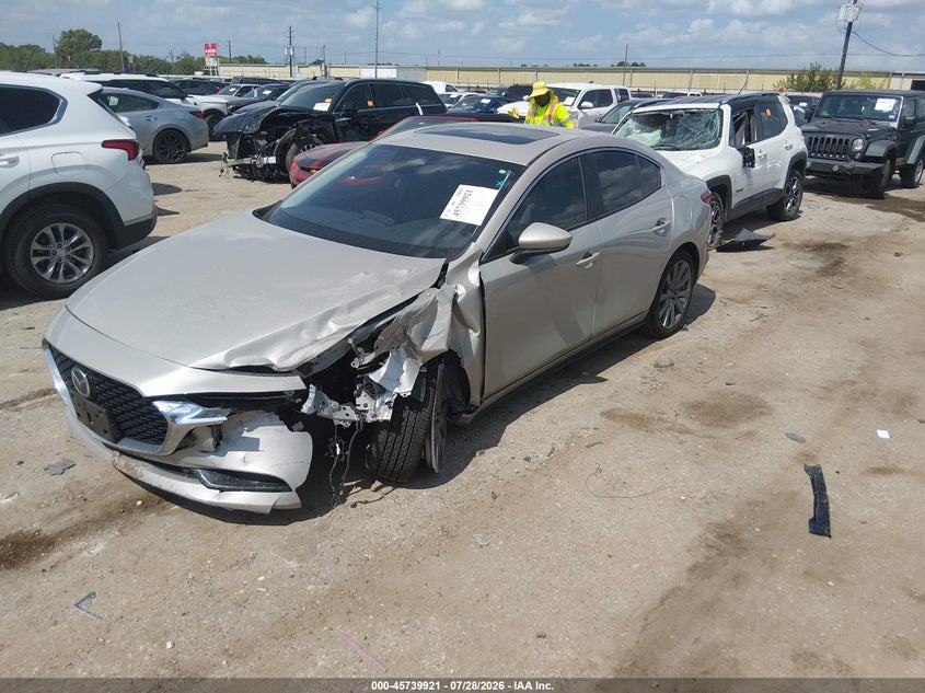 Vin: jm1bpacl9t1866116, lot: 46238625, mazda mazda3 2.5 s preferred 20262