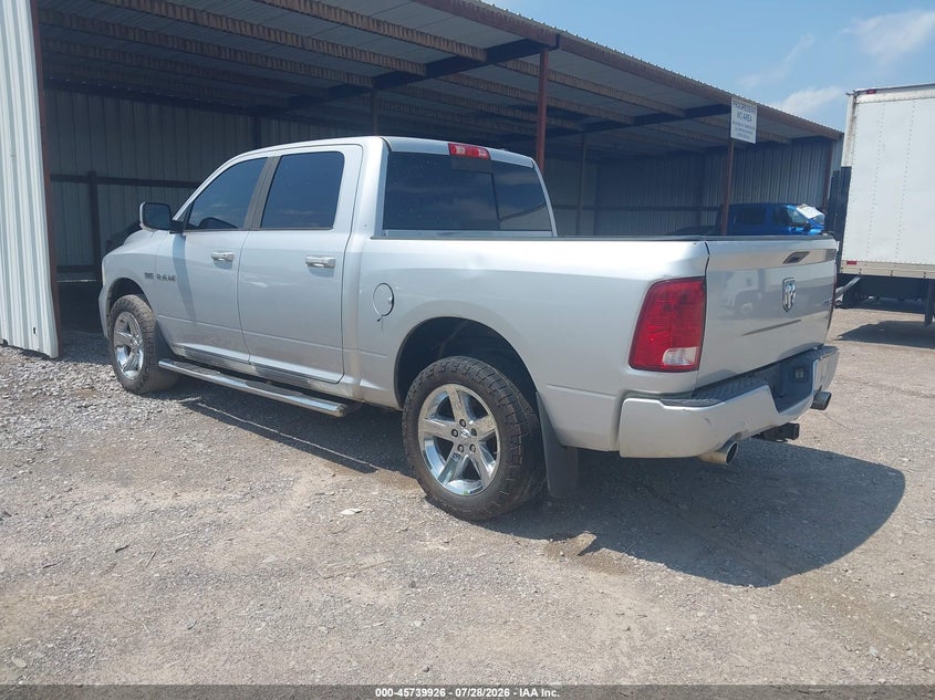 2009 DODGE RAM 1500 auction photo 3