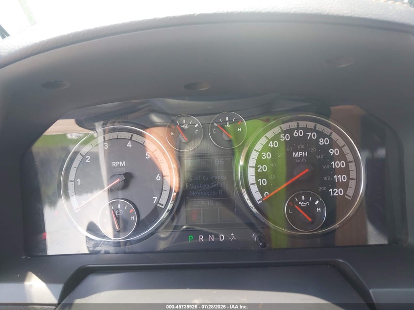 2009 DODGE RAM 1500 auction photo 7