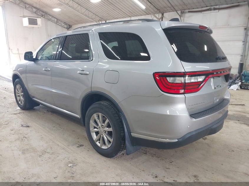 Vin: 1c4rdjag1hc651158, lot: 46238632, dodge durango sxt awd 20173