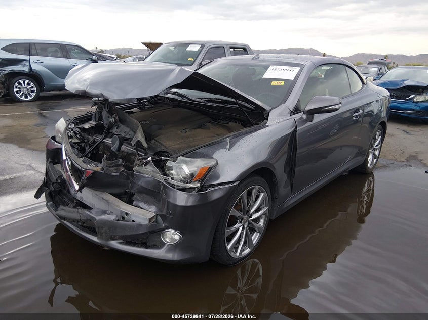 Vin: jthff2c29d2527559, lot: 46238645, lexus is 250c 20132