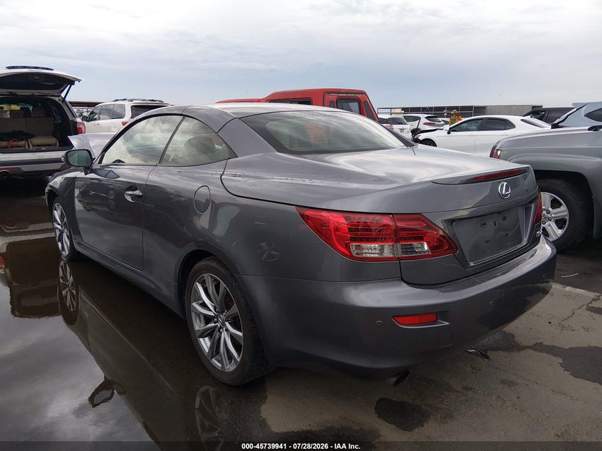 Vin: jthff2c29d2527559, lot: 46238645, lexus is 250c 20133