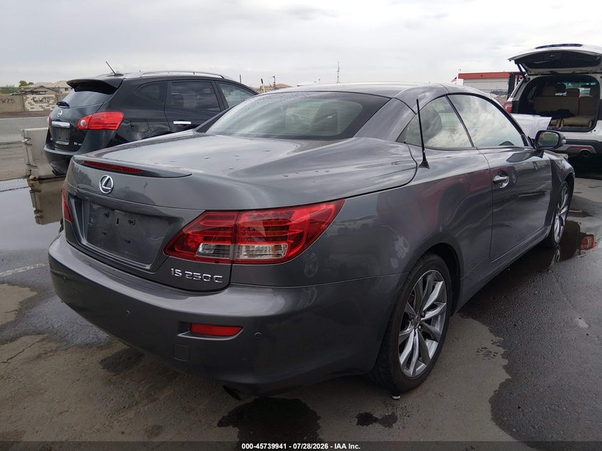 Vin: jthff2c29d2527559, lot: 46238645, lexus is 250c 20134