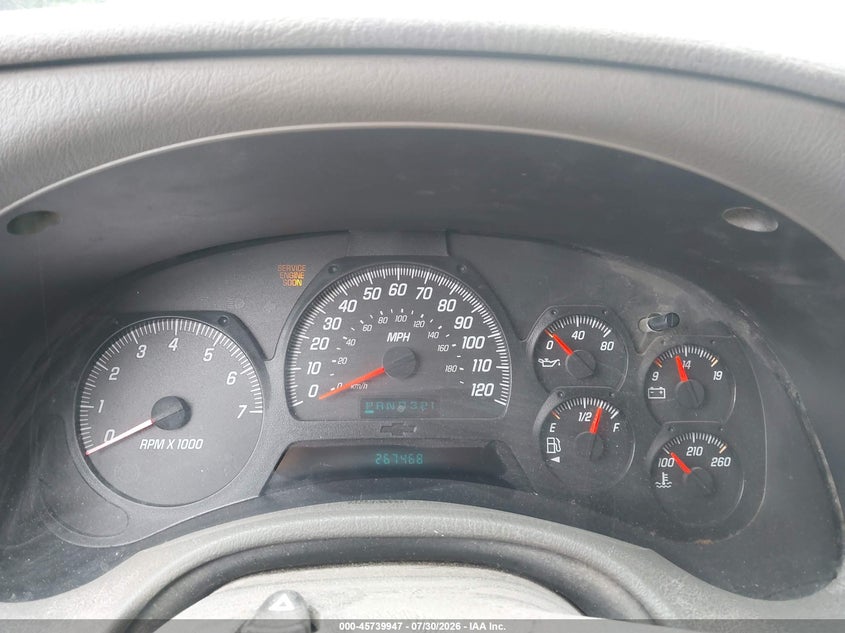 2002 CHEVROLET TRAILBLAZER auction photo 7