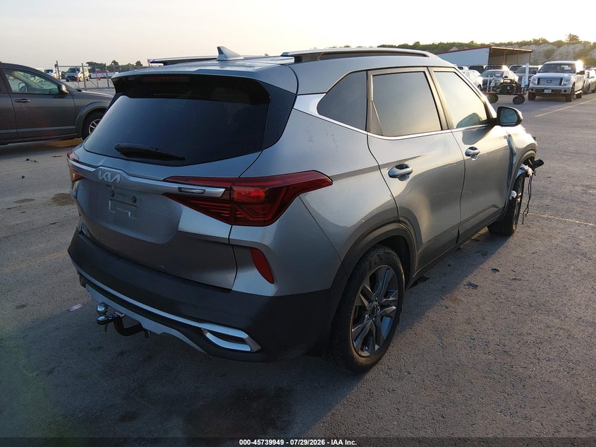 Vin: kndeu2aa9p7423237, lot: 46238653, kia seltos s 20234