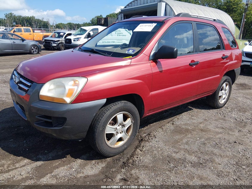 2007 Kia Sportage, Звичайний знос, IAAI, VIN KNDJF724277429914 — фото 2