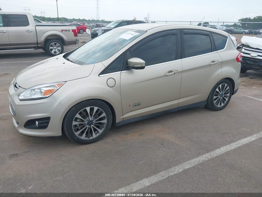 Vin: 1fadp5fu9hl110453, lot: 46238668, ford c-max titanium 20172