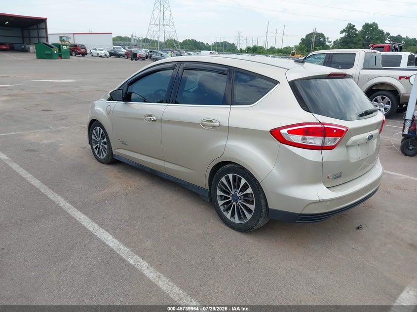 Vin: 1fadp5fu9hl110453, lot: 46238668, ford c-max titanium 20173